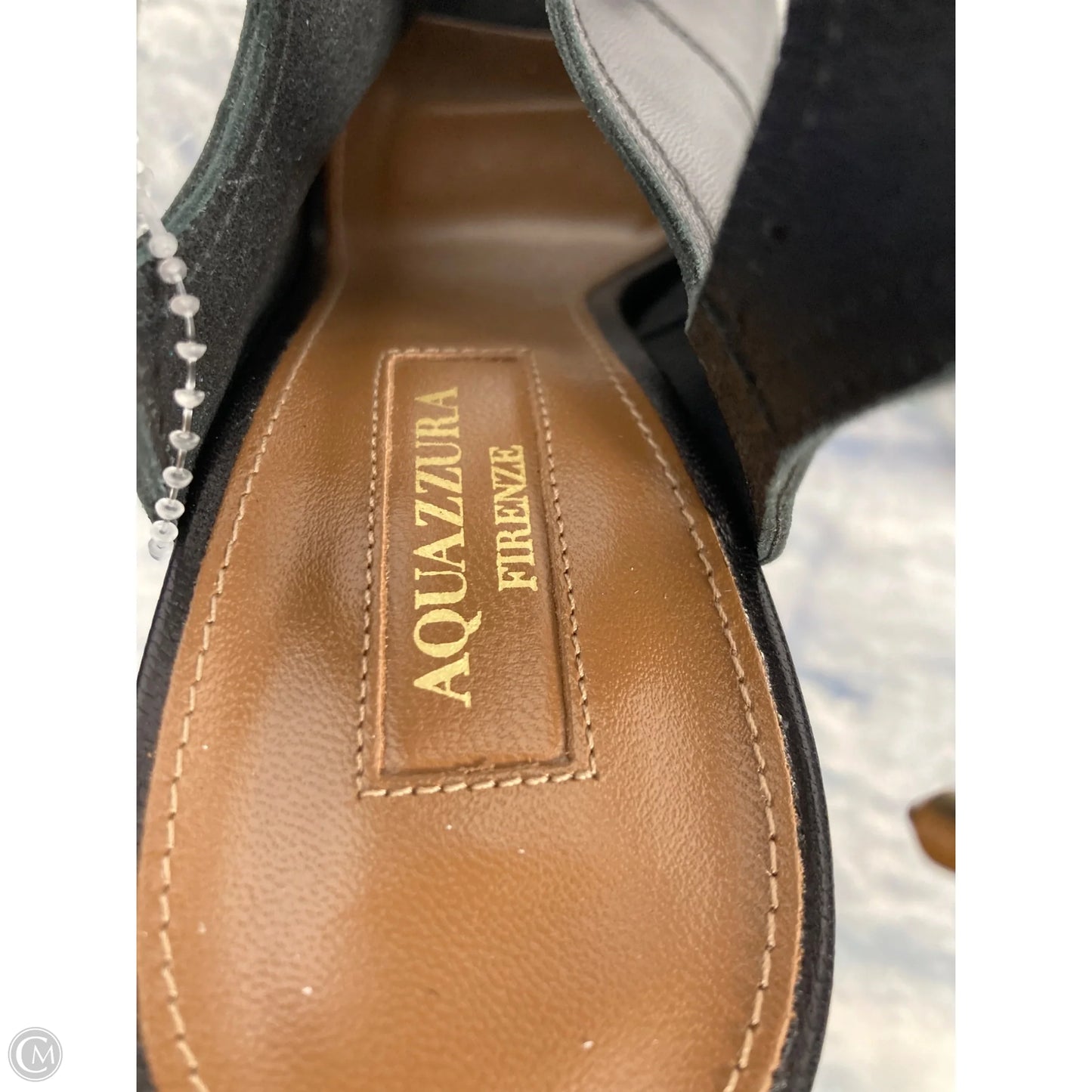 Shoes Designer By Aquazzura In Black, Size: 7