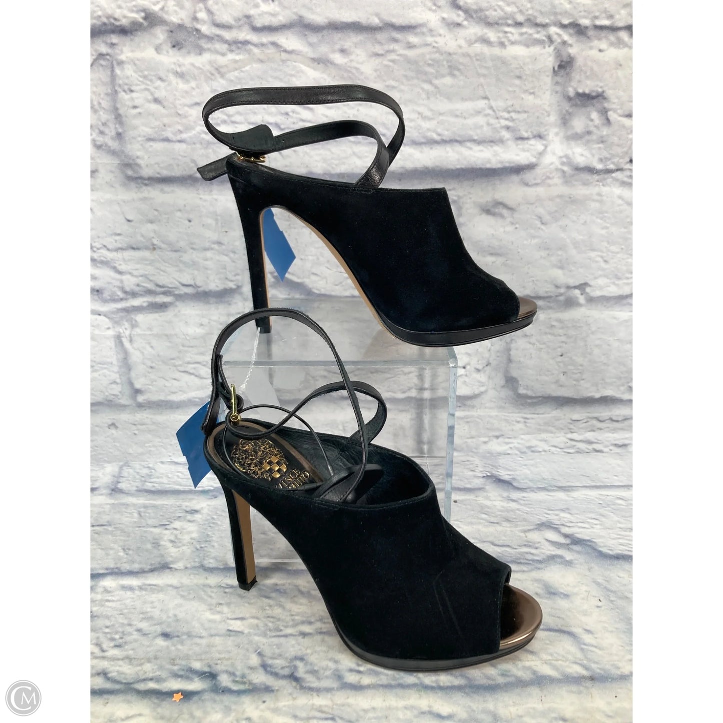 Shoes Heels Stiletto By Vince Camuto In Black, Size: 7