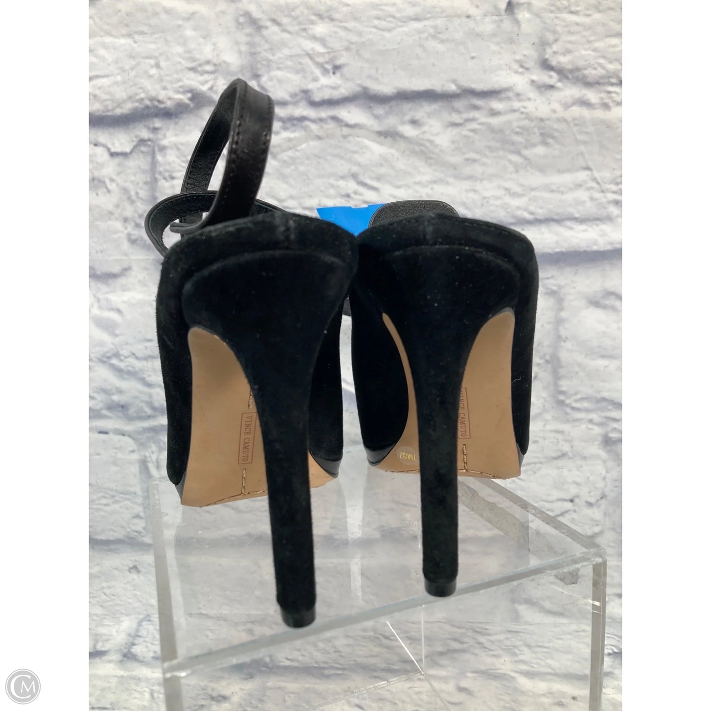 Shoes Heels Stiletto By Vince Camuto In Black, Size: 7