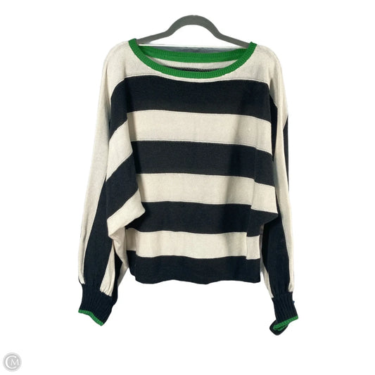 Sweater By Maeve In Striped Pattern, Size: M