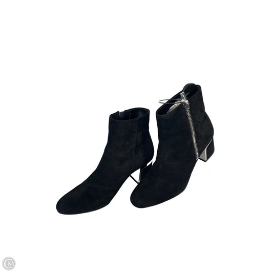 Boots Ankle Heels By Dkny In Black, Size: 9.5