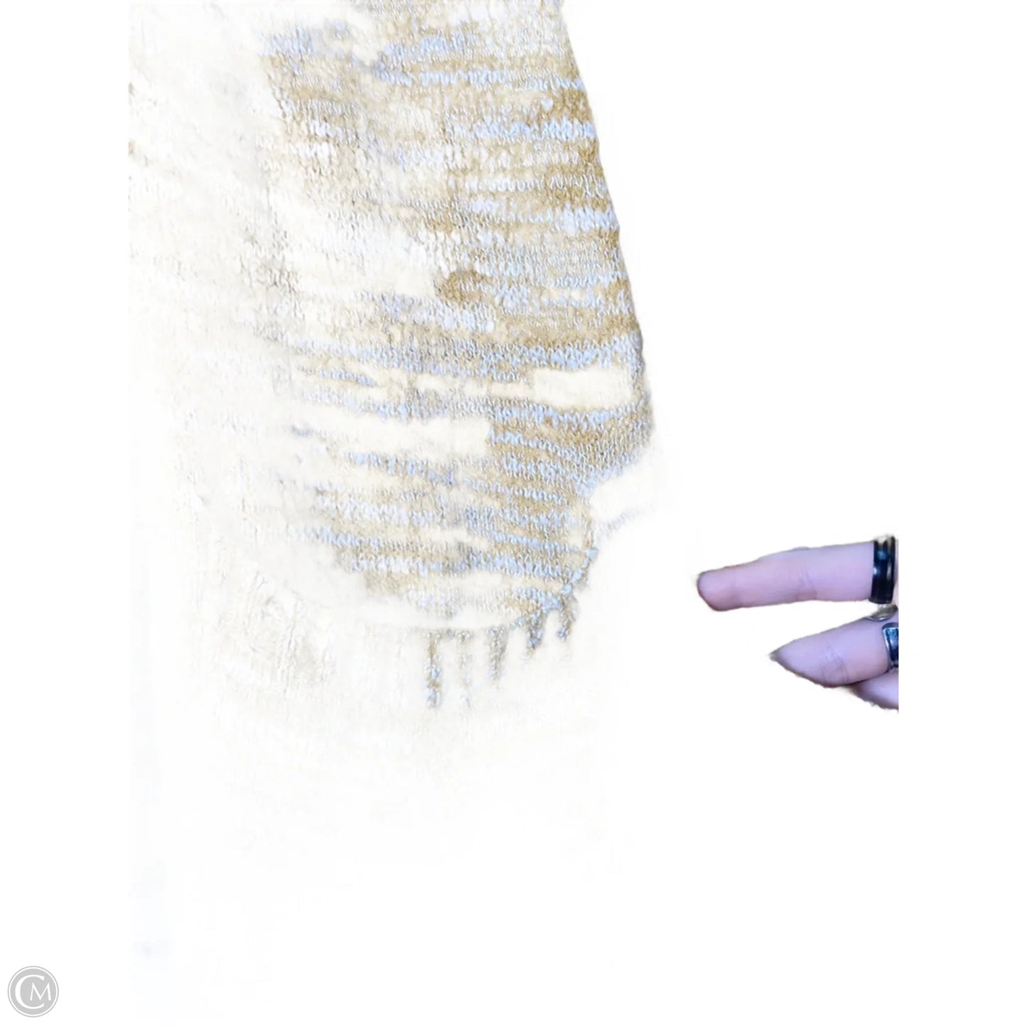 Sweater Cardigan By Anthropologie In Yellow, Size: S