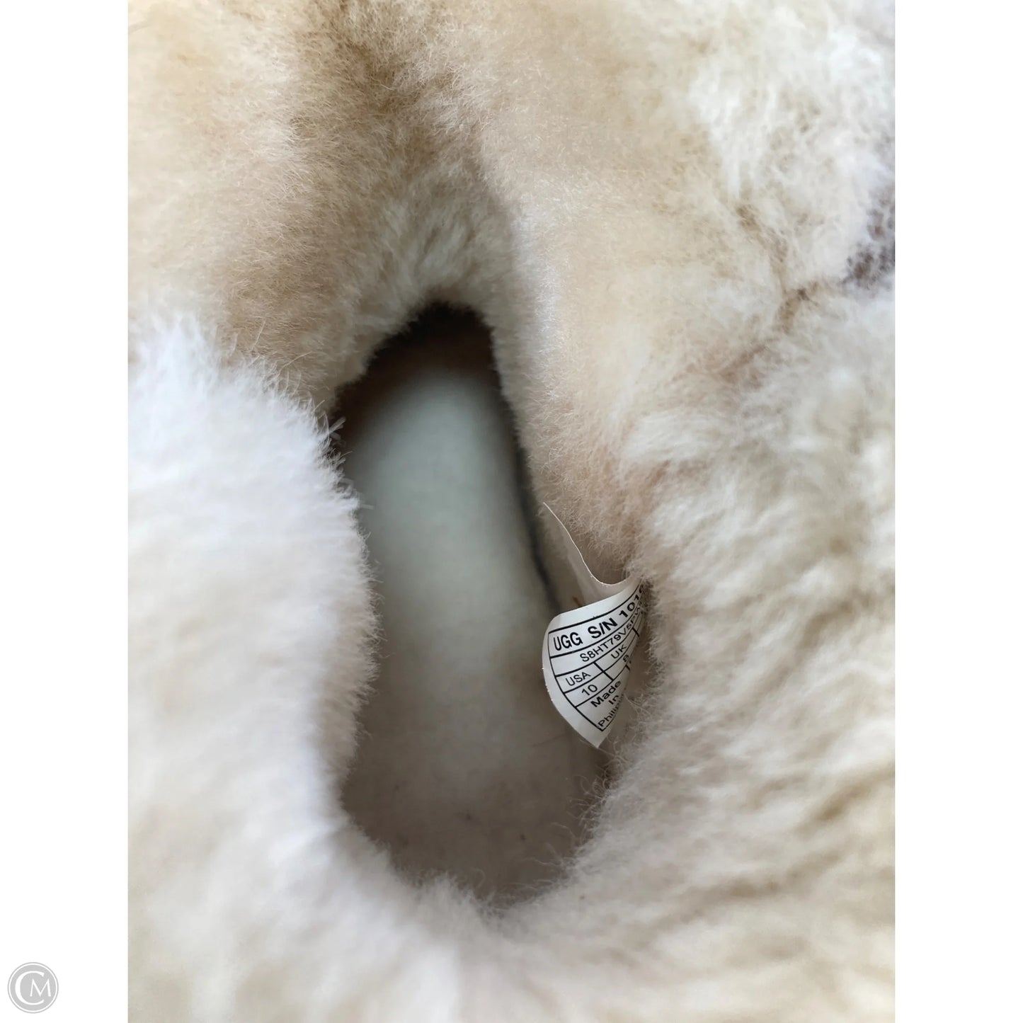 Boots Designer By Ugg In Brown & Cream, Size: 10