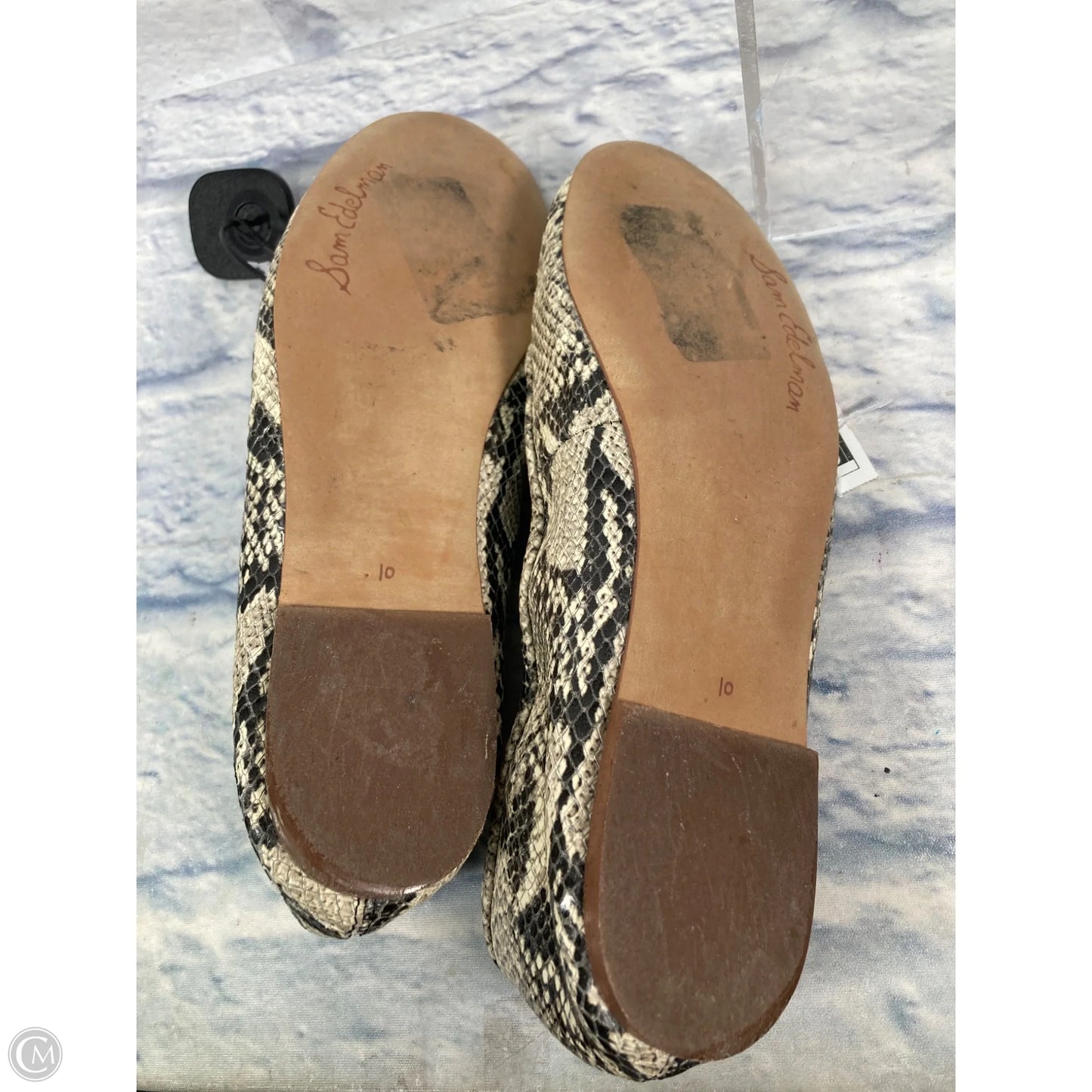 Shoes Flats By Sam Edelman In Snakeskin Print, Size: 10