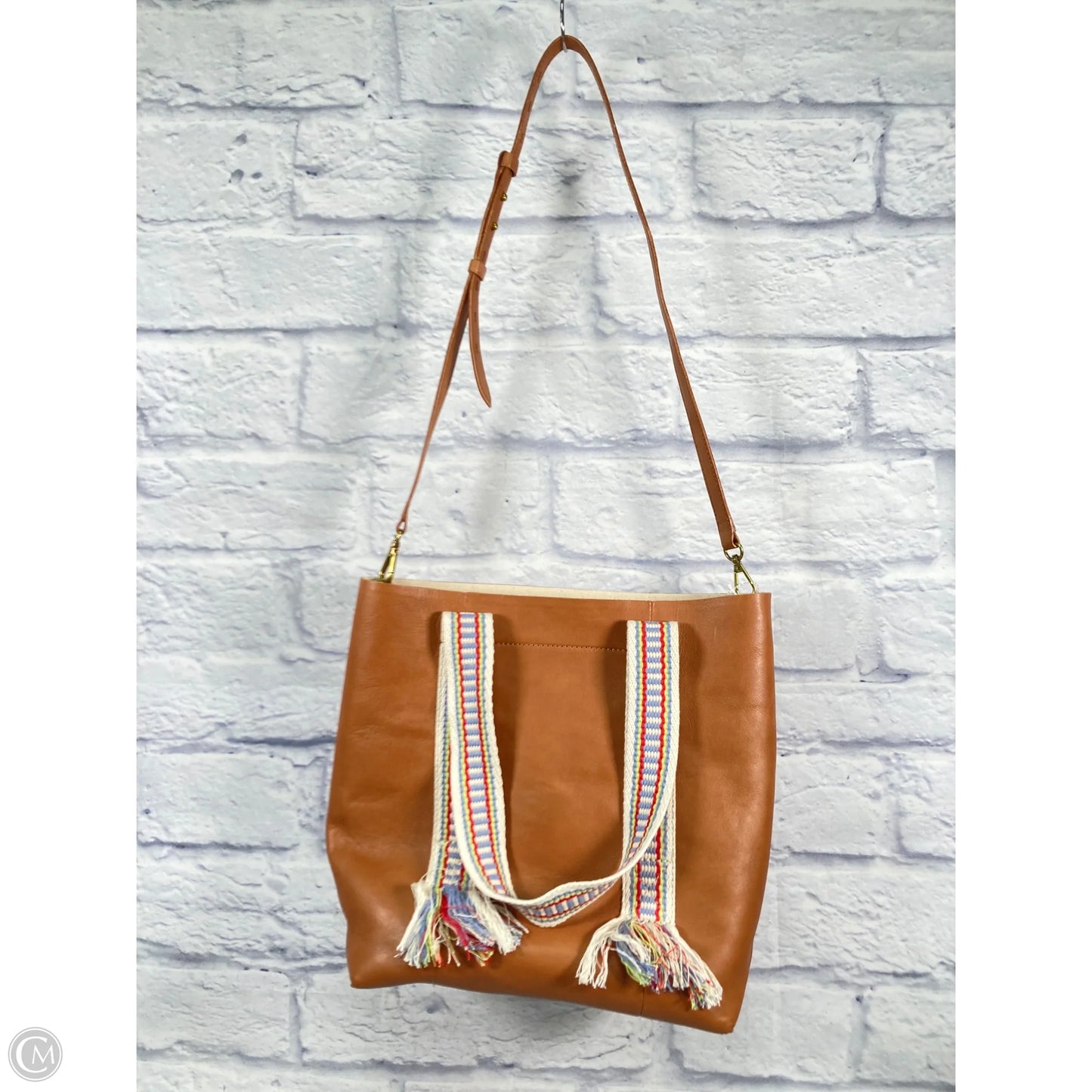 Tote Leather By Madewell, Size: Medium