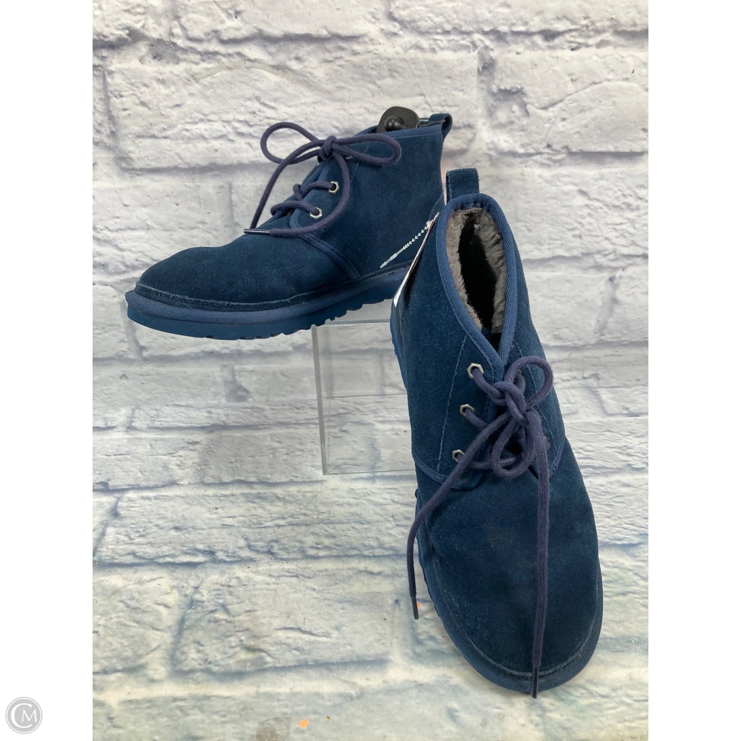 Boots Designer By Ugg In Blue, Size: 10