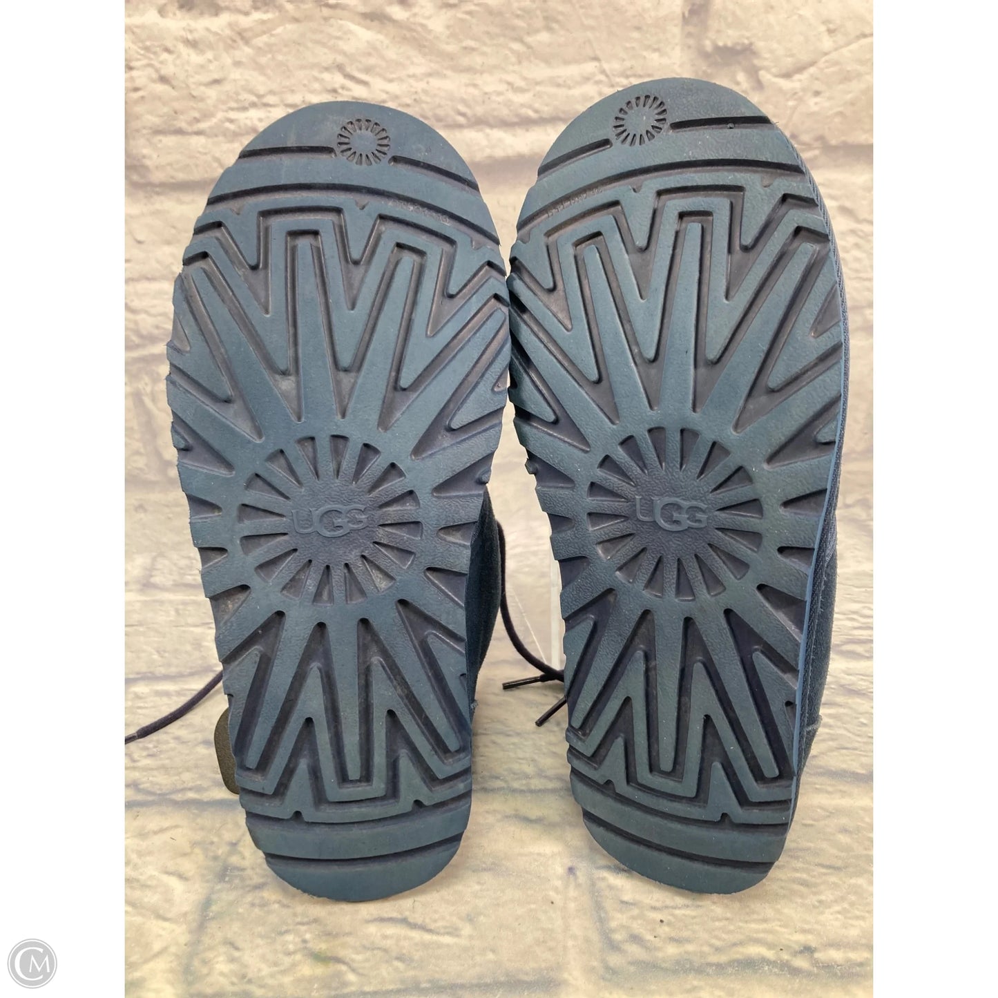 Boots Designer By Ugg In Blue, Size: 10