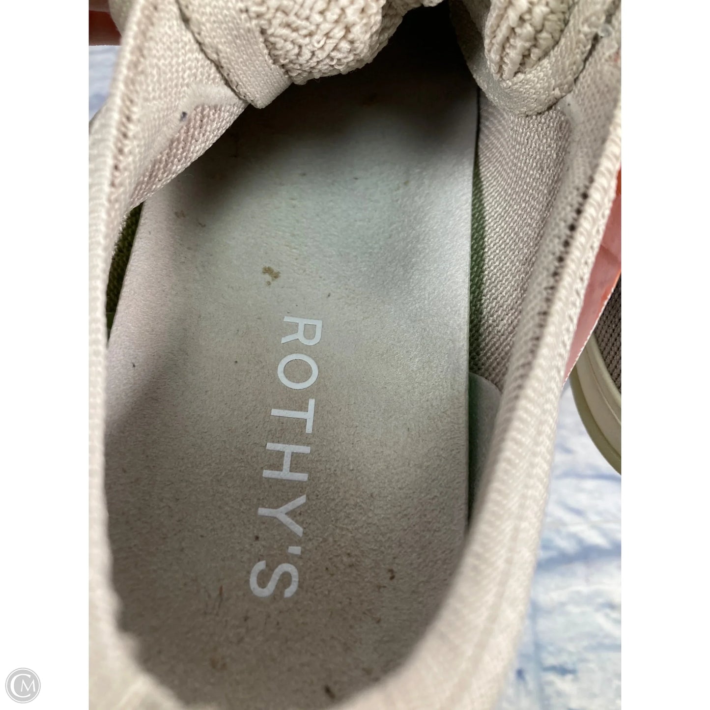 Shoes Sneakers By Rothys In Tan, Size: 9