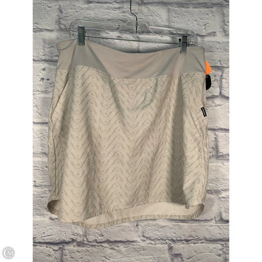 Athletic Skirt By Patagonia In Grey, Size: L