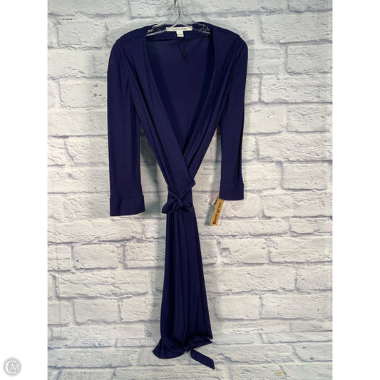 Dress Designer By Diane Von Furstenberg In Navy, Size: S