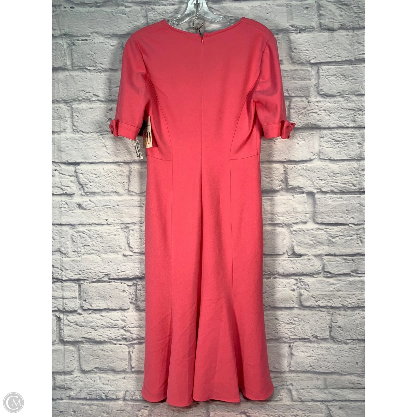 Dress Party Midi By Shoshanna In Pink, Size: Xs