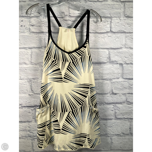 Athletic Dress By Free People In Black & Cream, Size: Xs