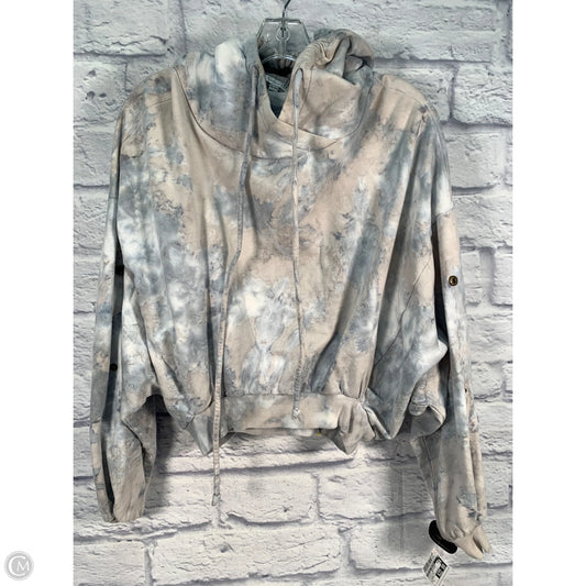 Athletic Sweatshirt Hoodie By Spiritual Gangster In Tie Dye Print, Size: S