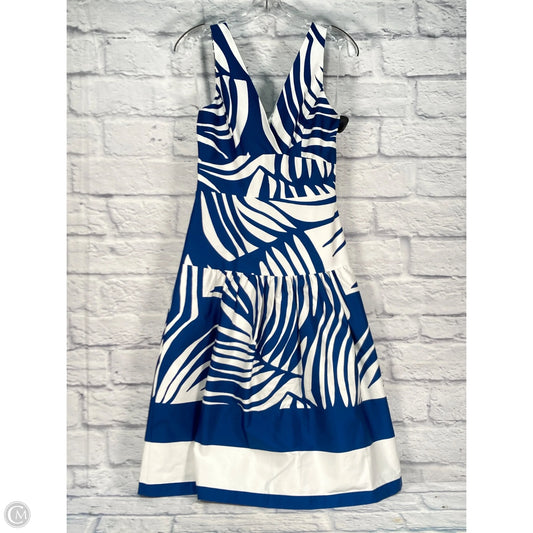 Dress Party Short By White House Black Market In Blue & White, Size: Xs