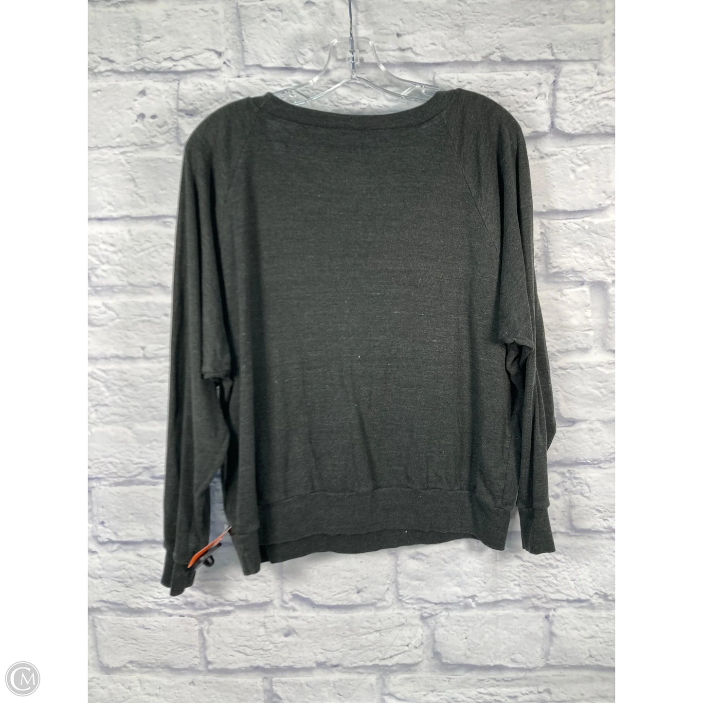 Top Long Sleeve By Spiritual Gangster In Grey, Size: M