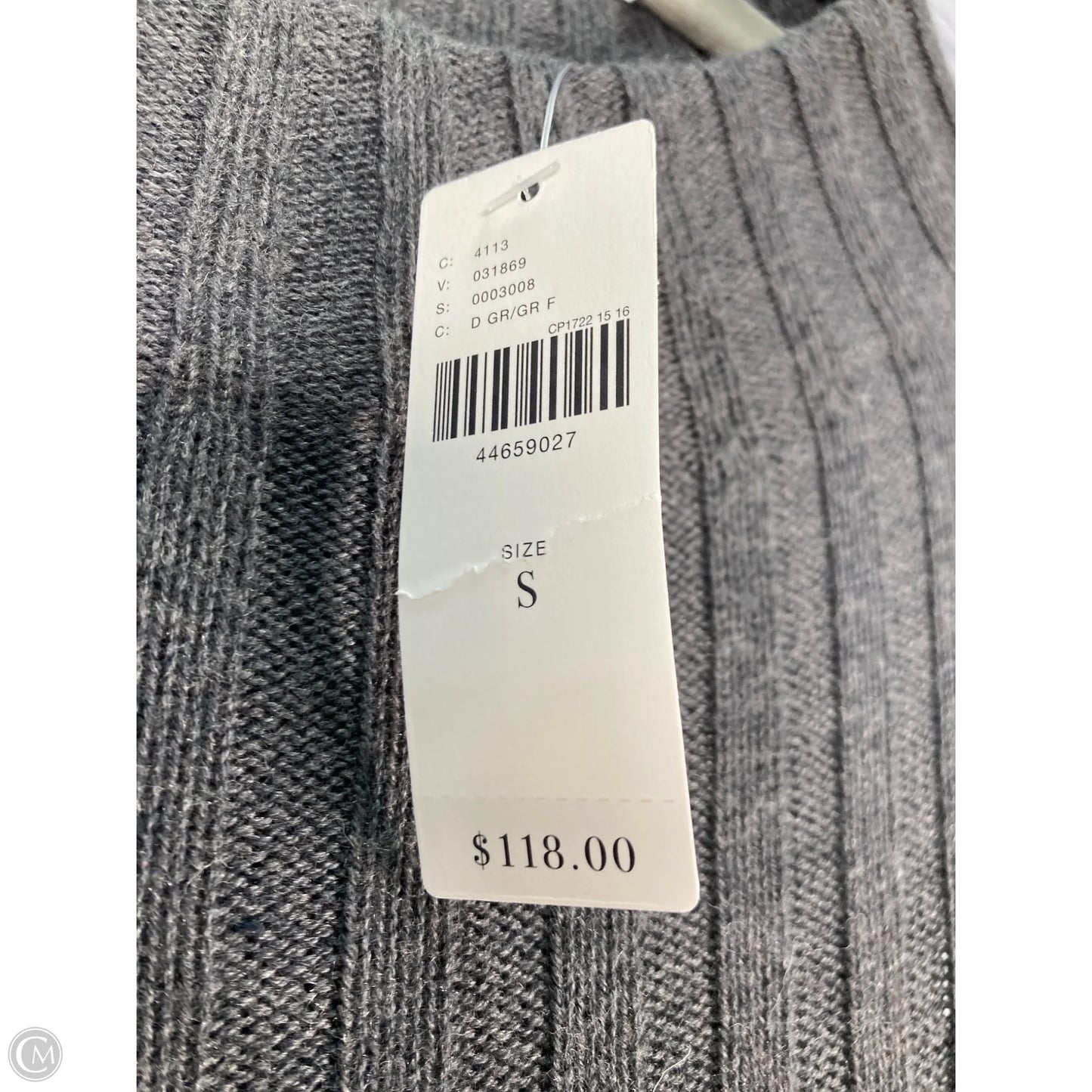 Dress Sweater By Anthropologie In Grey, Size: S