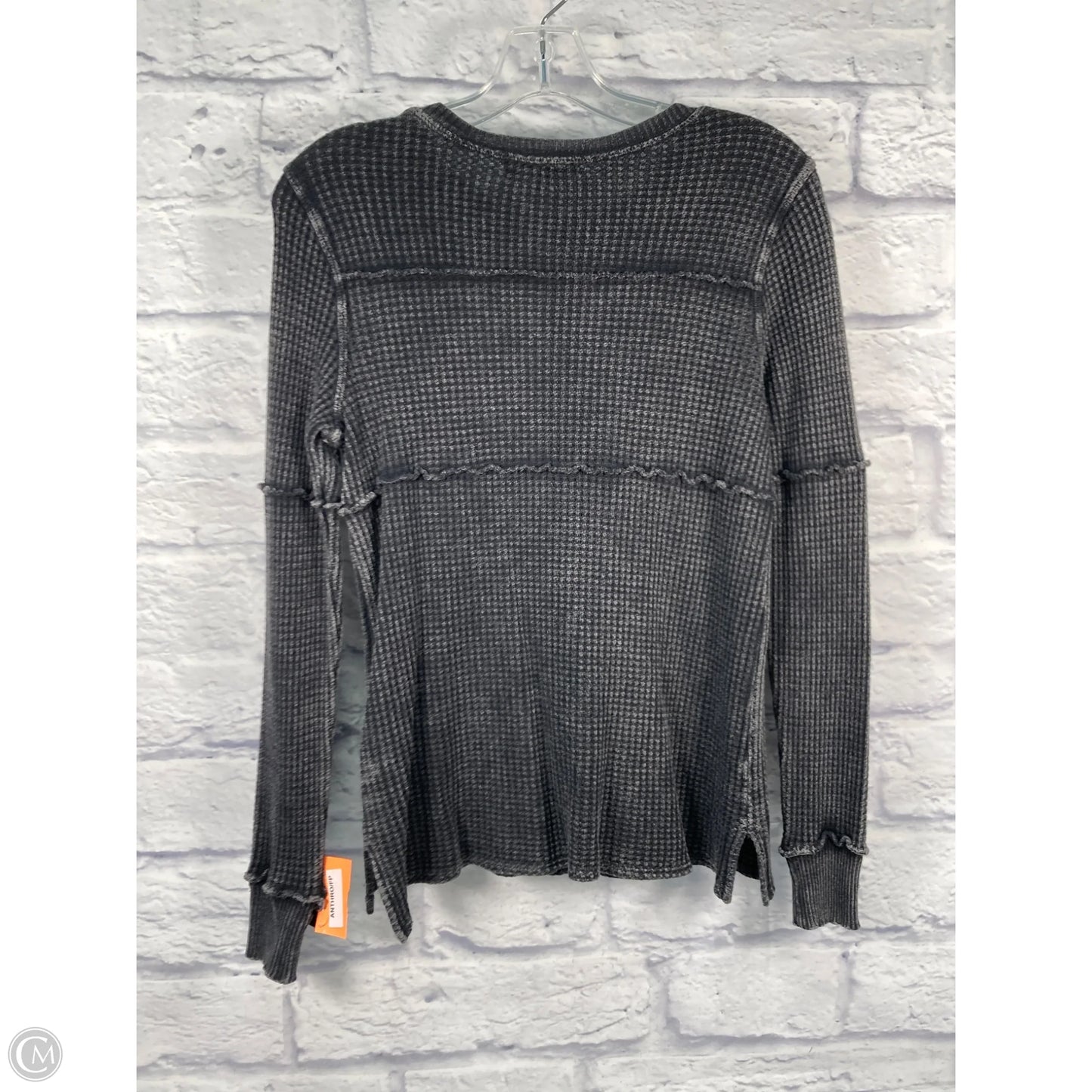 Top Long Sleeve By Eri + Ali In Grey, Size: Xs