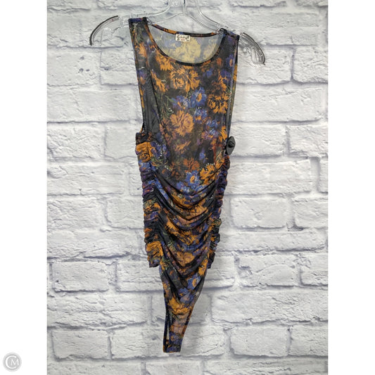 Bodysuit By Free People In Floral Print, Size: M