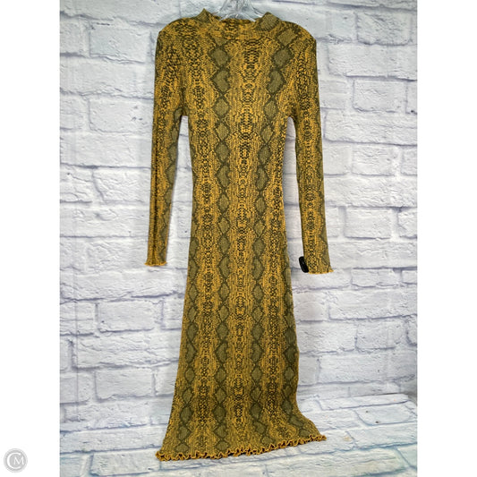Dress Party Long By T.la In Snakeskin Print, Size: S