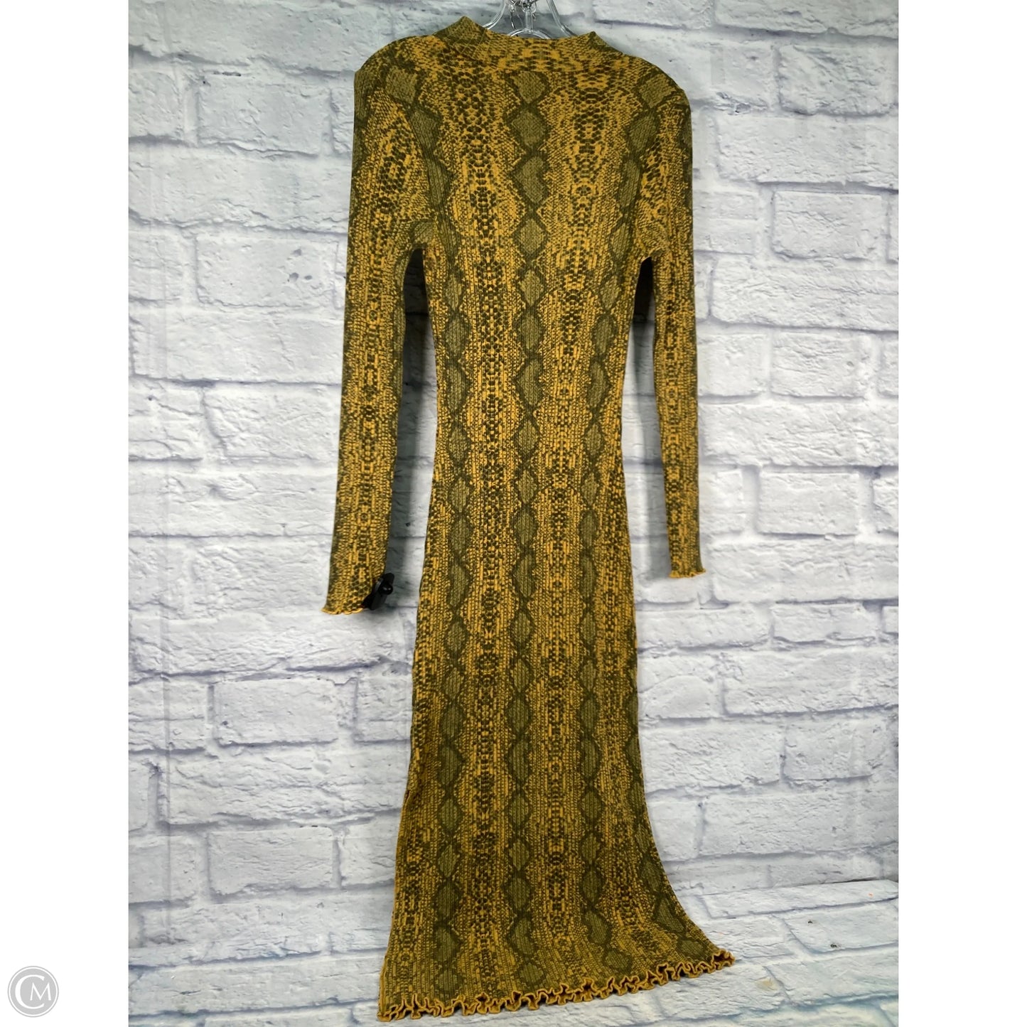 Dress Party Long By T.la In Snakeskin Print, Size: S