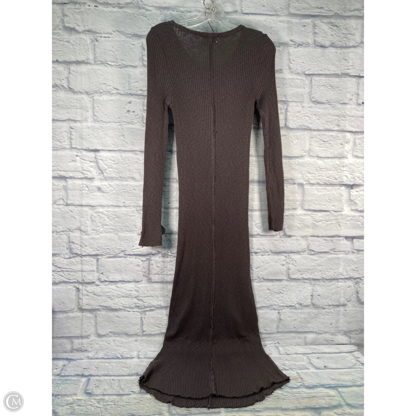 Dress Casual Maxi By T.la In Grey, Size: S