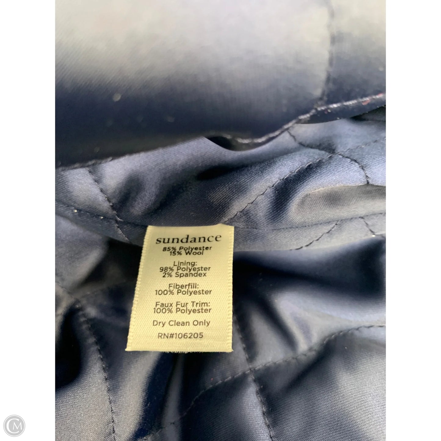 Jacket Faux Fur & Sherpa By Sundance In Blue & Red, Size: S