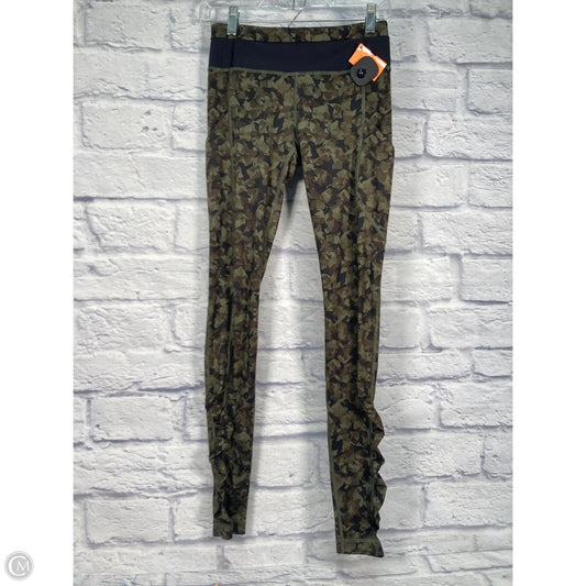 Athletic Leggings By Lululemon In Green, Size: S
