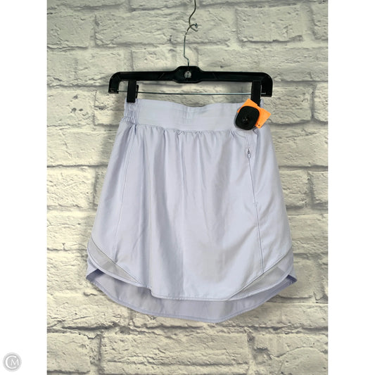 Athletic Shorts By Lululemon In Purple, Size: S