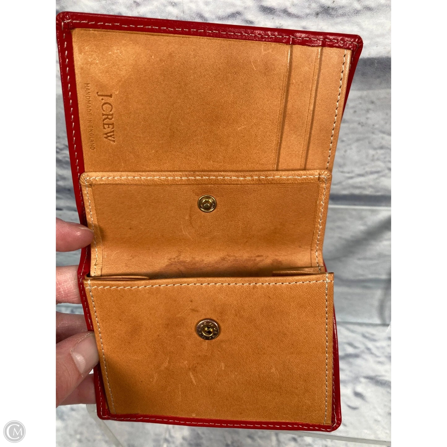 Wallet Leather By J. Crew, Size: Small