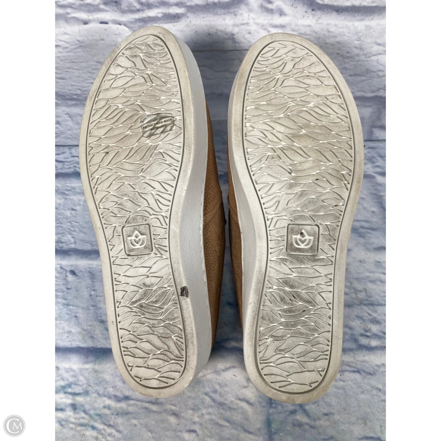 Shoes Flats By Clothes Mentor In Tan, Size: 8.5
