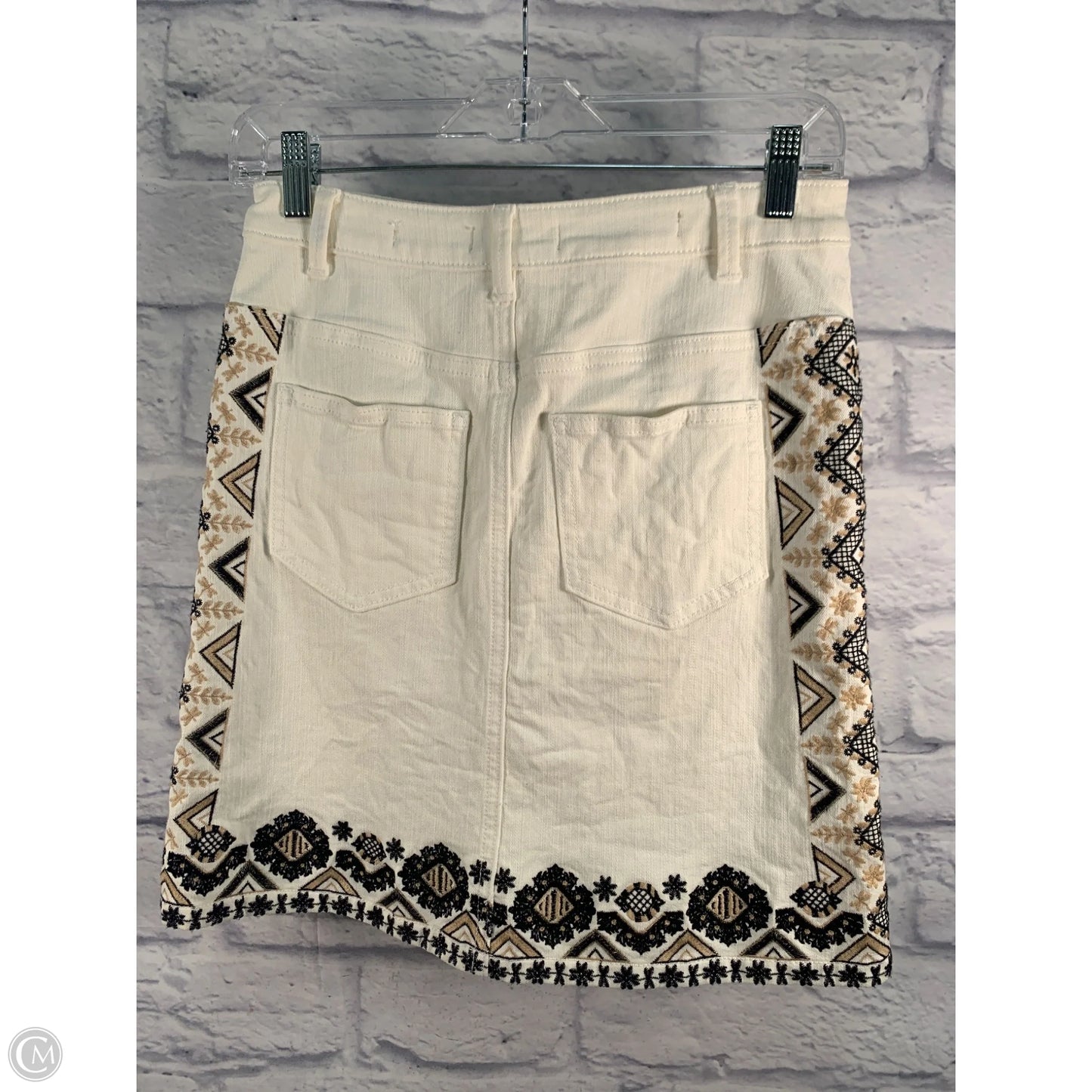 Skirt Mini & Short By Pilcro In White, Size: 0