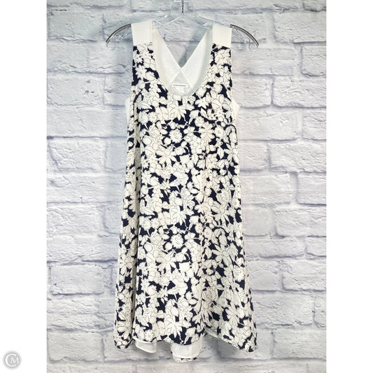 Dress Casual Short By Club Monaco In Black & White, Size: Xxs