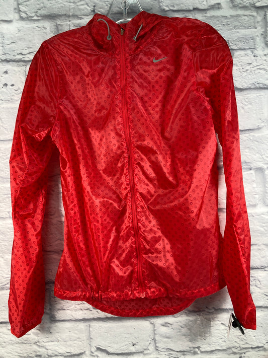 Red Jacket Windbreaker Nike Apparel, Size S