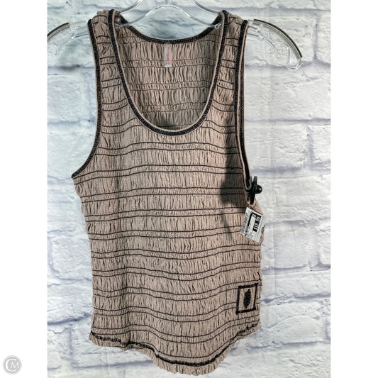 Athletic Tank Top By Free People In Brown, Size: M