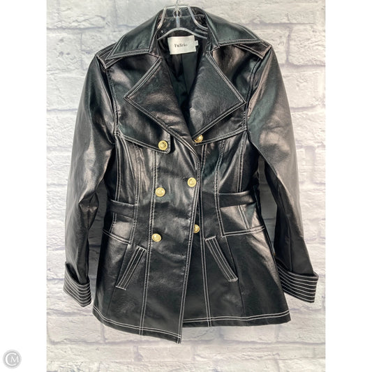 Coat Other By Clothes Mentor In Black, Size: M