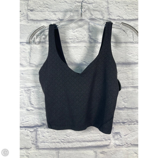 Athletic Tank Top By Lululemon In Black, Size: S