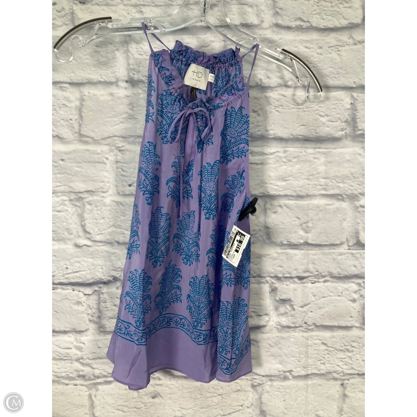 Blouse Sleeveless By Hd In Paris In Purple, Size: Xxsp