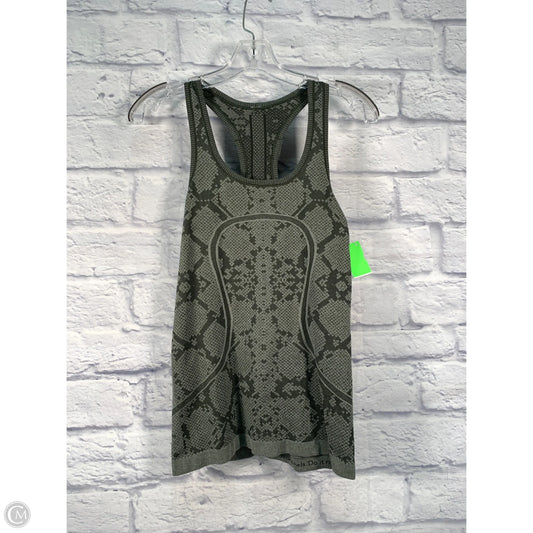 Athletic Tank Top By Lululemon In Green, Size: S