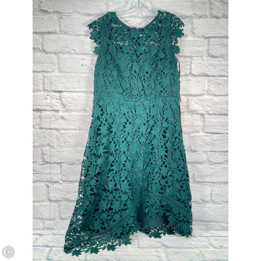 Dress Party Midi By Eliza J In Green, Size: L
