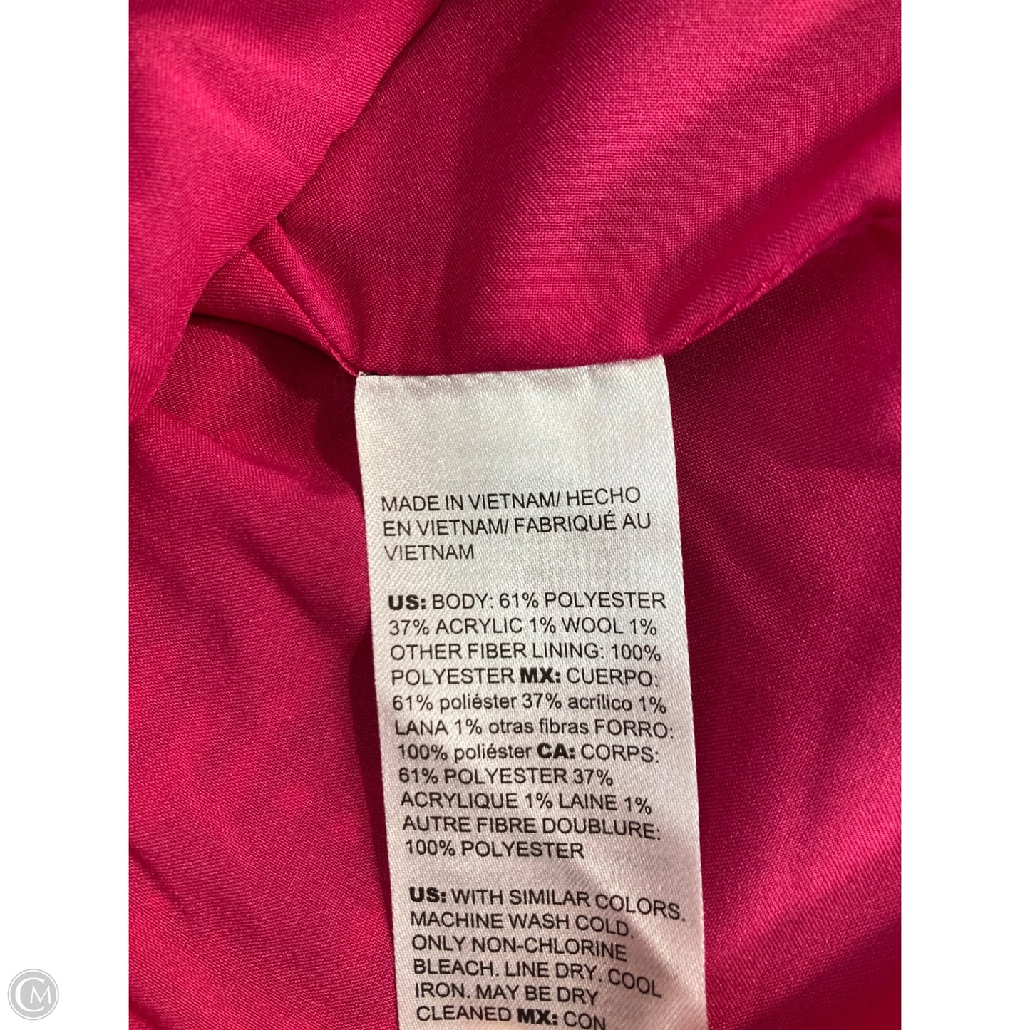 Jacket Other By Chicos In Pink, Size: S