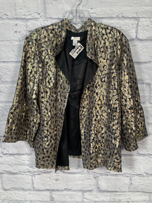 Black & Gold Jacket Other Chicos, Size Xl