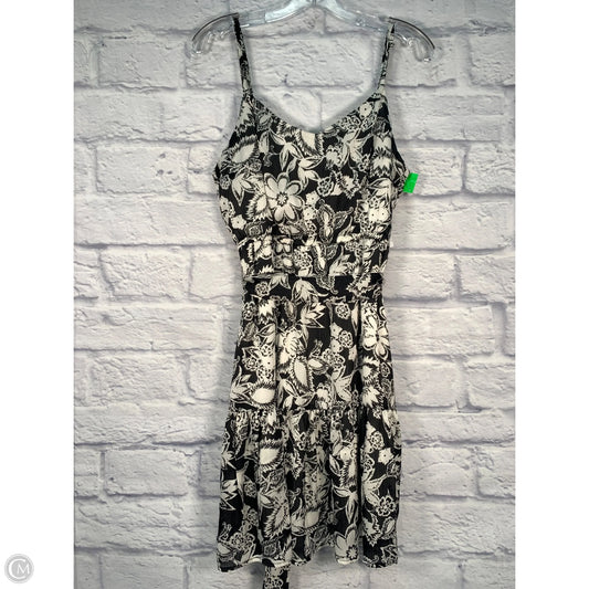 Dress Casual Short By Nine West In Black & Cream, Size: M