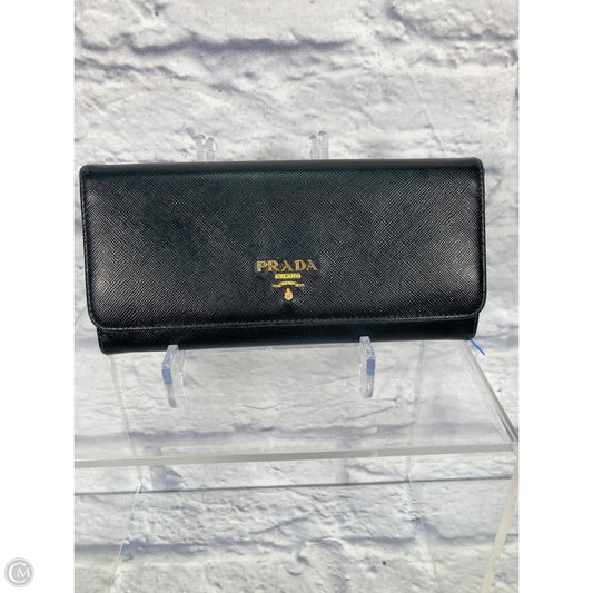 Wallet Luxury Designer By Prada, Size: Medium