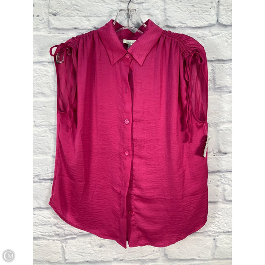 Top Sleeveless By Clothes Mentor In Pink, Size: M