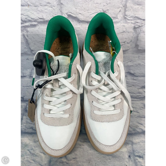Shoes Sneakers By Clothes Mentor In Green & Tan, Size: 7.5
