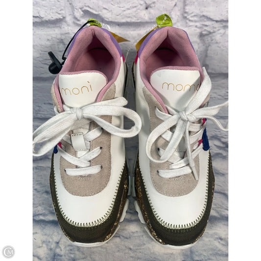 Shoes Sneakers Platform By Clothes Mentor In Multi-colored, Size: 7.5