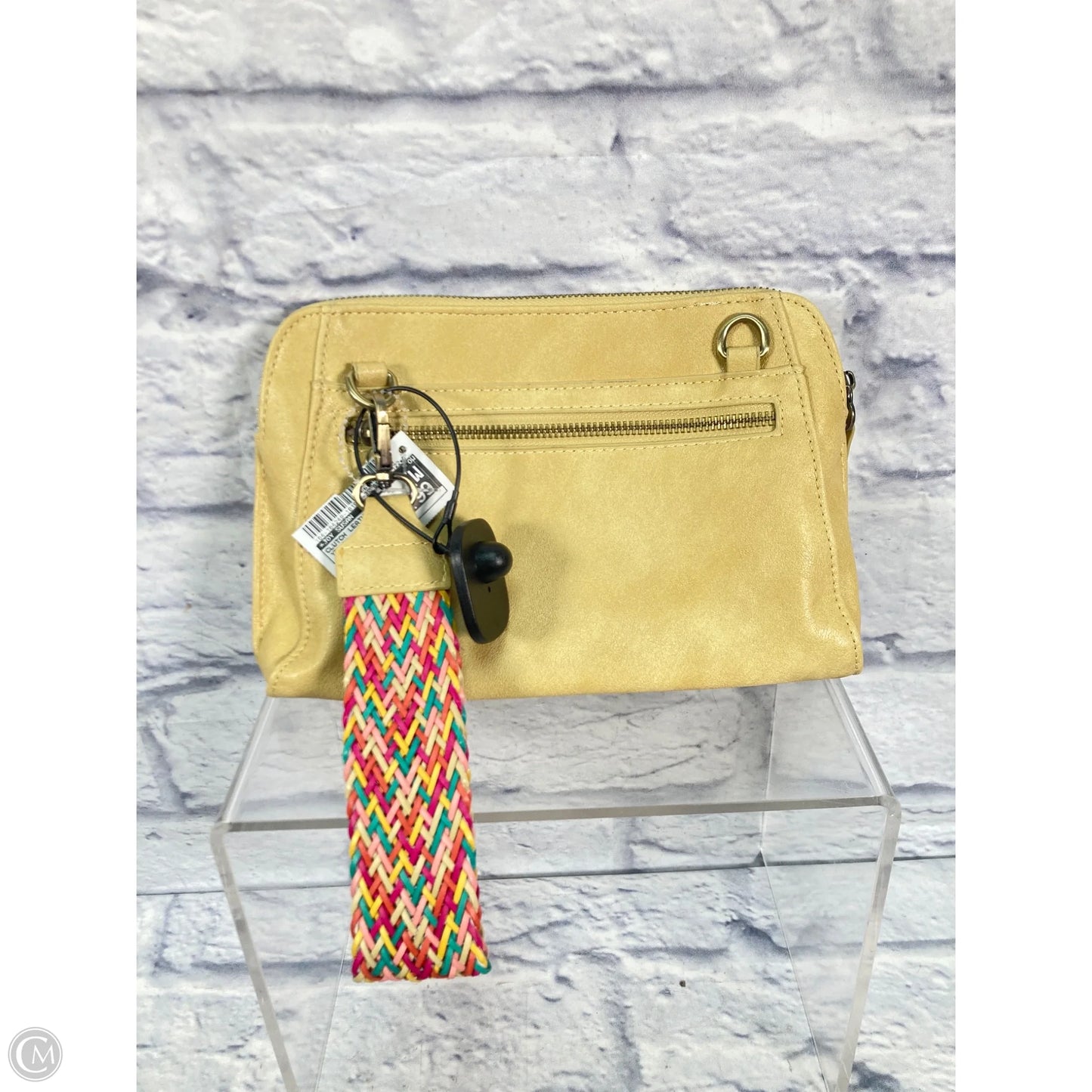 Clutch Leather By Joy Susan, Size: Small