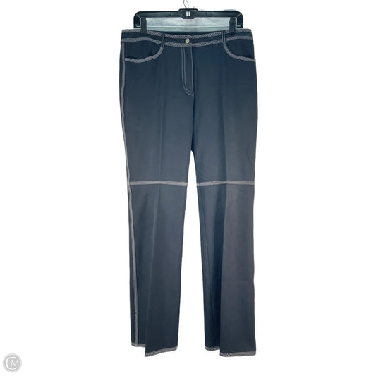 Pants Designer By Escada In Navy, Size: 14