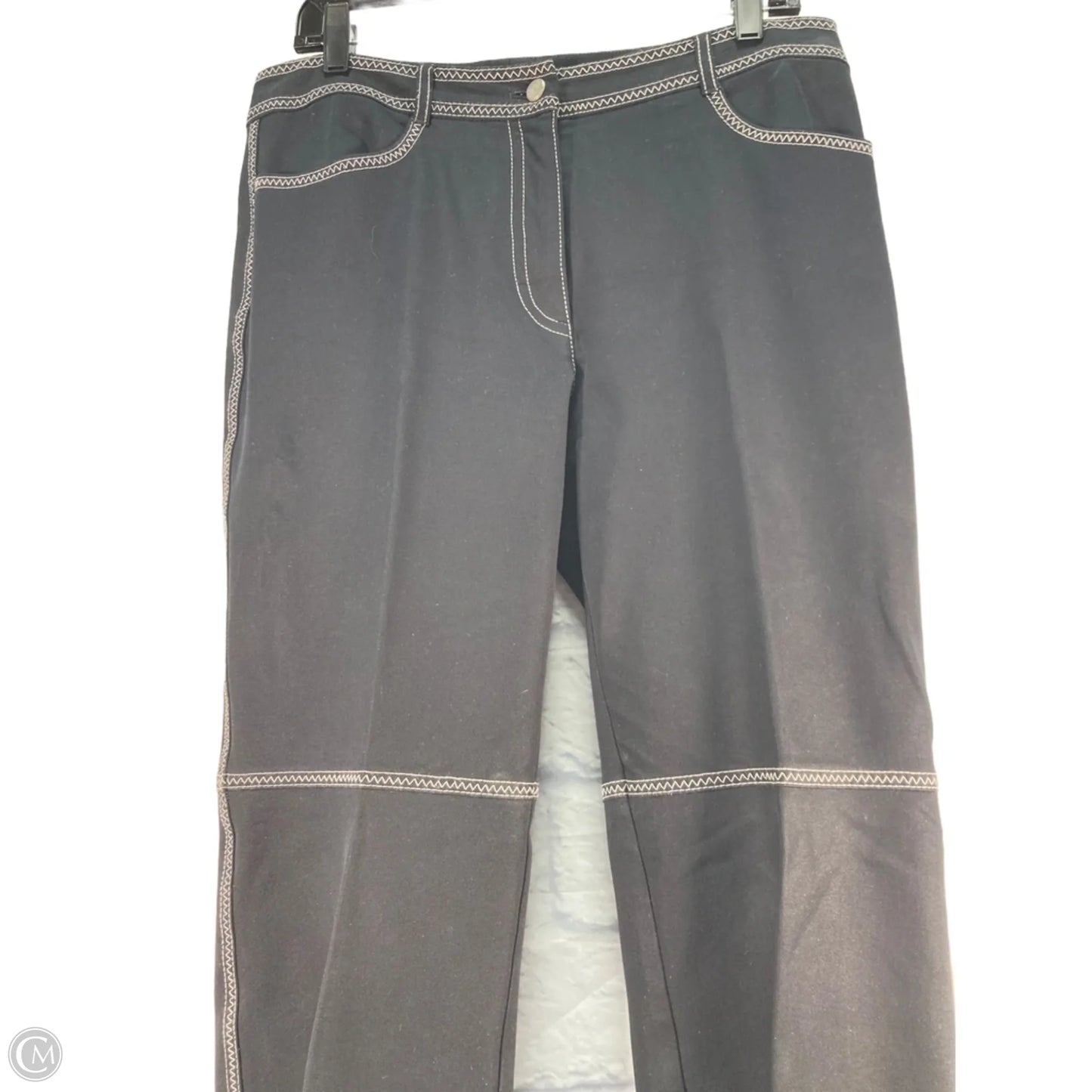 Pants Designer By Escada In Navy, Size: 14