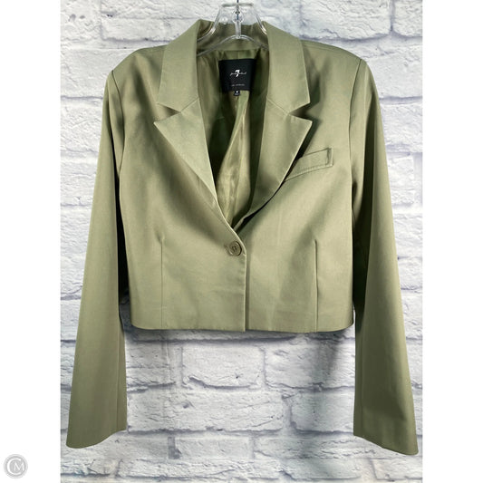 Blazer By 7 For All Mankind In Green, Size: M